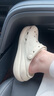 卡駱馳（crocs）經(jīng)典泡芙Clog男女一腳蹬懶人沙灘鞋 CR207521-2Y2 35 曬單實拍圖