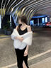 新娘披肩旗袍斗篷保暖坎肩結(jié)婚禮服披風(fēng)外套秋冬外搭仿皮草狐貍毛 白色全毛款（豪華版） 曬單實(shí)拍圖