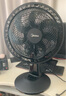 美的（Midea）臺式電風(fēng)扇七葉柔風(fēng)輕音臥室宿舍廣角遠距交流定頻臺扇辦公室桌面節能省電搖頭小型電扇 FGAU30D 曬單實(shí)拍圖