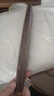 惗優(yōu)品搟面杖家用尖頭實(shí)木搟餃子皮神器魚(yú)肚搟面杖燒賣(mài)包子面條專(zhuān)用面杖 雞翅木魚(yú)肚面杖27厘米 曬單實(shí)拍圖