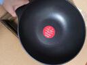 特福（Tefal）炒鍋不粘鍋炒菜鍋 有鈦佳溫紅心少油煙 平底燃氣灶電磁爐通用 6倍耐磨不粘 質(zhì)享家炒鍋 30cm 曬單實(shí)拍圖