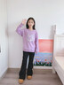 班尼路童裝女童套裝秋季2025新款兒童衛(wèi)衣洋氣上衣女孩刺繡牛仔闊腿褲 白 BNL蝴蝶結(jié)熊X+淺藍(lán) 160 【推薦85-105斤】 曬單實拍圖