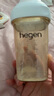 HEGEN海格恩奶瓶PPSU防脹氣防嗆仿母乳原裝進(jìn)口白色240ml新生兒3-6個(gè)月 曬單實(shí)拍圖