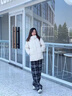 鴨鴨（YAYA）羽絨服女士2025冬季新品短款加厚休閑連帽百搭蓄熱鴨絨外套 米色 M (建議110-125斤) 曬單實(shí)拍圖