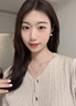 周大福項鏈女白貝母尚美交叉鎖骨鏈時(shí)尚輕奢小眾百搭送女友閨蜜生日禮物 貝母一貝子項鏈 曬單實(shí)拍圖