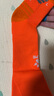 卡爾美（KELME）長(cháng)筒足球襪防滑紗厚底高筒專(zhuān)業(yè)足球比賽訓練精英運動(dòng)襪 橙色 XS 曬單實(shí)拍圖
