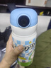 世大家兒童指紋解鎖保溫杯可放書(shū)包側兜中小學(xué)生專(zhuān)用大容量防開(kāi)蓋水杯 汪星人旋風(fēng)+指紋解鎖+杯套 曬單實(shí)拍圖