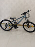 鳳凰免安裝山地自行車(chē)成年人可鎖減震變速油碟山地車(chē)自行車(chē)學(xué)生男士女 淺藍/正新輪胎/全組裝 24英寸 油碟/24速禧瑪諾M315指撥+TZ500變速 曬單實(shí)拍圖