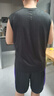迪卡儂（DECATHLON）運動背心肌肉男跑步速干上衣健身服透氣寬松無袖t恤RUNM 【進階款】黑色 2XL 曬單實拍圖
