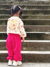 G.DUCKKIDS小黃鴨童裝女童秋裝套裝2025新款兒童春秋衣服寶寶外套衛褲兩件套 玫紅色 120 建議身高105-115cm 4-5周歲 曬單實(shí)拍圖
