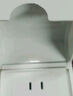 國際電工一體式防水盒插座家用浴室插座防濺盒86型明暗裝通用保護(hù)盒防水罩 五孔防水插座【明裝】-奶白 曬單實拍圖