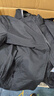 夾克男外套秋冬季裝衣服男士三合一沖鋒衣連帽寬松運動(dòng)工裝上衣男 沖鋒 黑色 2XL 曬單實(shí)拍圖