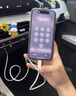 圖璐璐適用蘋果16充電線iphone15數(shù)據(jù)線車載專用usb轉(zhuǎn)typec快充16promax車充carplay原正品裝iPad加長線 USB轉(zhuǎn)TypeC【1.0米】車載充電 曬單實(shí)拍圖