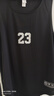 BROTHERS TOGETHER籃球運動(dòng)背心飛人aj23健身跑步無(wú)袖坎肩速干訓練t恤男女 升級版870黑23號 S (身高168-175CM) 曬單實(shí)拍圖