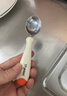 世喜兒童不銹鋼勺寶寶訓練勺1歲自主進(jìn)食勺子湯勺熱帶橙餐具單只裝 曬單實(shí)拍圖