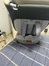 貝倍適兒童安全座椅汽車(chē)通用0-4-12歲寶寶嬰兒旋轉車(chē)載isofix便攜坐椅 銀河灰（硬接口+支撐腿） 曬單實(shí)拍圖
