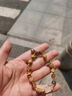 蔻詩哲 COASZE金發(fā)晶水晶手串高端輕奢月光石手鏈520情人節(jié)生日禮物女朋友老婆 8mm金虎眼石【貔貅+吞金獸】 曬單實拍圖