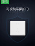 施耐德電氣 三開(kāi)雙控開(kāi)關(guān) 86型暗裝墻壁電源開(kāi)關(guān)插座面板 珍鉑系列 絲絨白色 曬單實(shí)拍圖