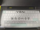 VGN霓虹磁軸鍵盤【新品 京東/順豐快遞發(fā)貨】75電競客制化Gasket熱插拔RGB無畏契約游戲麻將音 霓虹Ultra TTC精靈王 精靈白 曬單實拍圖
