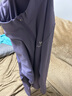 駱駝（CAMEL）長(cháng)袖速干T恤女跑步健身立領(lǐng)運動(dòng)上衣 J25CA8L6004 凝夜紫 L 曬單實(shí)拍圖