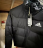 adidas 600蓬舒適休閑保暖鴨絨羽絨服男裝秋冬阿迪達斯官方輕運動(dòng) 黑色   L 曬單實(shí)拍圖