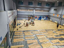 恒星美特運動(dòng)木地板羽毛球館防滑體育館籃球館舞蹈室楓樺木運動(dòng)木地板環(huán)保 雙龍骨雙減震結構 片 楓樺木 曬單實(shí)拍圖