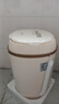 VCJ洗衣機(jī)半全自動(dòng)迷你洗衣機(jī)小型洗脫一體小型家用母嬰內(nèi)衣褲洗襪子神器兒童單身人宿舍出租房 店長(zhǎng)推薦【強(qiáng)力洗滌*低音精洗】復(fù)古米黃色 曬單實(shí)拍圖