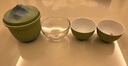 蘇氏陶瓷（SUSHI CERAMICS）國潮茶具輕舟已過(guò)萬(wàn)重山一壺二杯茶葉罐茶巾功夫茶具伴手禮J1060 曬單實(shí)拍圖