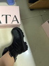 他她（TATA）女靴子2025冬季彈力靴加絨時(shí)裝靴顯瘦增高短靴子CE401DZ5 黑色 36 曬單實(shí)拍圖