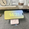 楚艾【3C認證可上飛機】楚艾磁吸充電寶新款無(wú)線(xiàn)充三合一支架適用蘋(píng)果華為小米超薄便攜專(zhuān)用快充自帶線(xiàn) 【冰莓粉】三合一穩固支架丨低溫快充丨解放雙手 10000mAh 曬單實(shí)拍圖