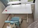 中滬愛(ài)童 新品兒童書(shū)桌家用寫(xiě)字桌可升降中小學(xué)生實(shí)木兒童學(xué)習桌椅套裝 1.0M抗菌實(shí)木桌+經(jīng)典02藍追背椅 曬單實(shí)拍圖