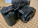 索尼（SONY）ZV-E10K APS-C半畫(huà)微單16-50二代鏡頭套裝  ZV-E10/ZV-E10L vlog短視頻 直播ZV-E10K 【國家補貼】 黑色K套機【皮套+電池+充電器+腕帶】 曬單實(shí)拍圖