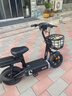 新日新國標電動(dòng)車(chē)48V電瓶小型代步助力男女士踏板兩輪電動(dòng)自行車(chē)成人電瓶車(chē) 藍色款 曬單實(shí)拍圖
