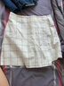 優(yōu)衣庫女裝麻混紡裙褲/格紋休閑褲477613 477614 477613/01乳白色 S /155/62A 曬單實(shí)拍圖