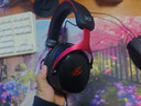 iKF V11 Pro7.1四模無線游戲耳機(jī)頭戴式7.1環(huán)繞音效藍(lán)牙有線電競專用三角洲FPS無畏契約辨位 黑紅色 曬單實(shí)拍圖