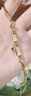 央創(chuàng  )時(shí)尚【中國黃金】手鏈女士生日紀念禮物女生輕奢高端送女友老婆銀925 曬單實(shí)拍圖
