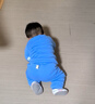 良良（liangliang）兒童秋衣套裝兒童內衣嬰兒衣服春秋款純棉保暖套裝可外穿 咕嚕藍·秋冬正襟·80cm 內衣套裝 曬單實(shí)拍圖