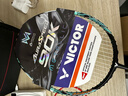 威克多（VICTOR）勝利神速ARS-90K METALLIC羽毛球拍單拍 安東森戰拍速度型羽球拍 ARS-90K METALLIC-R【3U】 穿線(xiàn)(聯(lián)系客服定制) 曬單實(shí)拍圖