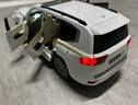 赟婭仿真大號豐田TOYOTA蘭德酷路澤普拉多霸道合金越野車(chē)汽車(chē)模型男生 1:18豐田酷路澤LC300【白色】 曬單實(shí)拍圖