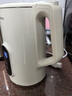 美的（Midea）電熱水壺?zé)畨刈詣?dòng)斷電保溫一體316L不銹鋼 保溫水壺7段調(diào)溫恒溫壺 1.7升17X304-PRO 曬單實(shí)拍圖