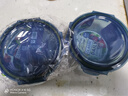 樂唯詩（NERVISHI）玻璃碗帶蓋飯盒微波爐加熱上班族密封保鮮盒便當小留樣米飯分裝盒 高硼保鮮盒/圓形-2件套370ml 曬單實拍圖
