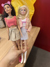 芭比（Barbie）女孩玩具娃娃過(guò)家家玩具生日禮物娃娃芭比-芭比閃亮波波寶貝HYT92 曬單實(shí)拍圖