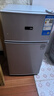 夏新冰箱小型租房用 一級能效冷 藏冷凍兩用1-2人家用小冰箱 出租房雙門(mén)電冰箱辦公室兩門(mén) 【一級能效】95L銀色升級加厚三天約一度電 曬單實(shí)拍圖