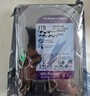 西部數據（WD）4TB 監控級機械硬盤(pán) WD Purple 西數紫盤(pán) SATA 256MB CMR垂直 安防存儲 3.5英寸 WD43PURZ 曬單實(shí)拍圖