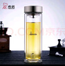 希諾雙層玻璃杯男士高檔泡茶杯子教師節禮物老師實(shí)用 XN-9607 410mL 曬單實(shí)拍圖
