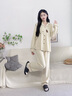 思莉太太 SLEEP TIGHT情侶睡衣春秋款女2025新款純棉長(cháng)袖可愛(ài)小狗網(wǎng)紅風(fēng)大碼男士家居服 HZ2912-女款 L 曬單實(shí)拍圖