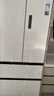 美的（Midea）M60機皇550法式多門(mén)超薄純平全嵌一級除菌凈味大容量家用制冰冰箱雙系統MR-550WUFIPZE國家補貼 曬單實(shí)拍圖