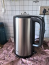 格力TOSOT/大松電熱水壺家用1.7L電水壺 304食品級不銹鋼GK-1712S 1.7L 黑色（GK-1712S） 曬單實拍圖