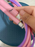 安踏（ANTA）跳繩兒童【沙專業(yè)式 】幼兒園小學生初學考試競速比賽3-5-6-12歲 曬單實拍圖