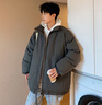羅蒙棉服男外套男秋冬新款雪尼爾羽棉絨服寬松棉襖上衣保暖加厚棉衣男 MY8822黑色 XL 約140-165斤 曬單實(shí)拍圖